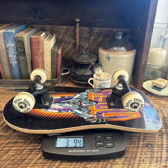 Vintage Nash Skateboard DOZ'r 18" Short Board Punk Dozer Y2K - Picture 12 of 12